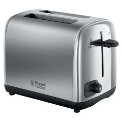 Grey Groove Toaster 2 Slice 26392 by Russell Hobbs