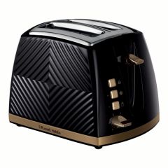 Russell Hobbs 26390 Groove 2 Slice Toaster Black 