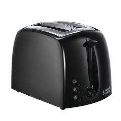 Russell Hobbs RH2264 Texture Black 2 Slice Toaster 